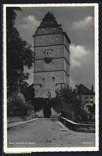 AK Bad Neustadt /Saale, Weg zum Hohntor