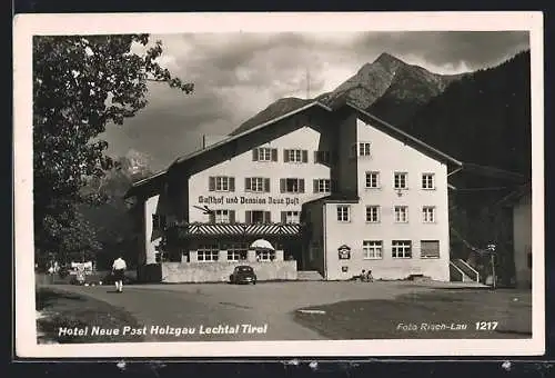 AK Holzgau, Hotel Neue Post