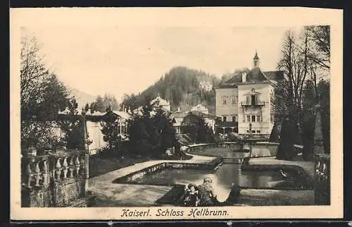 AK Salzburg-Hellbrunn, Kaiserl. Schloss