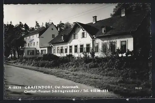 AK Grafendorf /Ost-Steiermark, Gasthof-Pension Schöngrundner