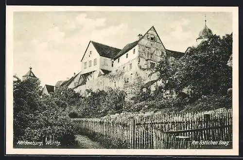 AK Waldenburg i. Württ., Am östlichen Haag