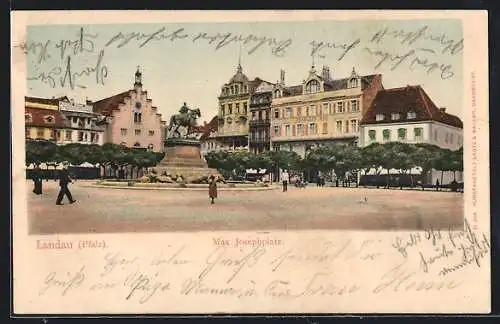 AK Landau (Pfalz), Max Josephplatz