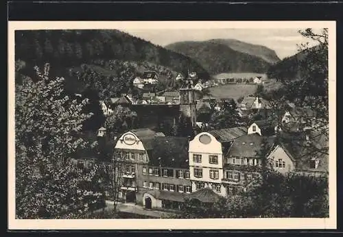 AK Herrenalb /württ. Schwarzwald, Blick zum Kurhaus