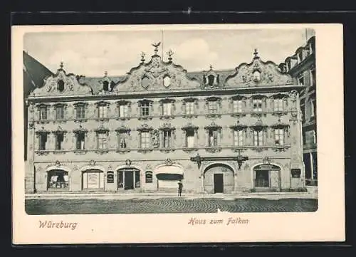 AK Würzburg, Haus zum Falken