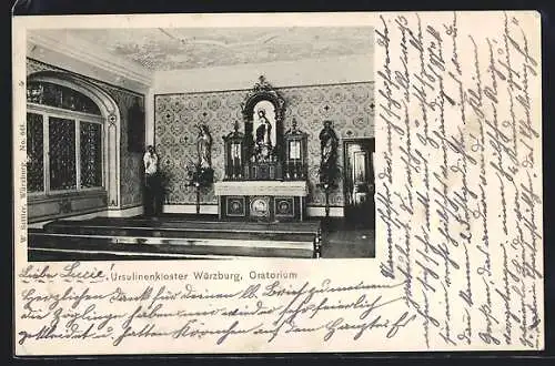 AK Würzburg, Oratorium im Ursulinenkloster