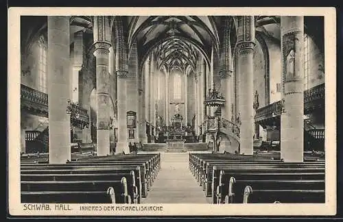 AK Schwäbisch Hall, Inneres der Michaeliskirche