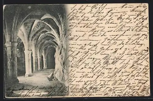 AK Chillon, Chateau de Chillon, Prison de Bonivard