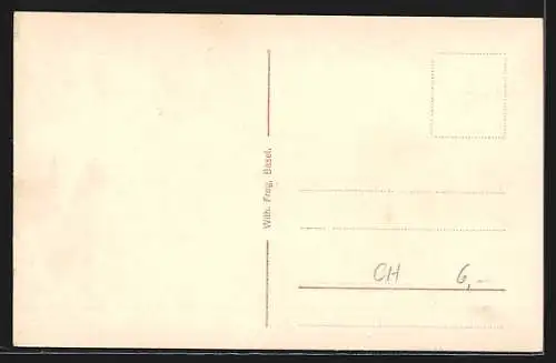 AK Basel, Die drei Rheinbrücken