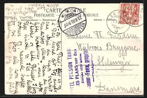 AK Les Plans, Hotel-Pension Tanner