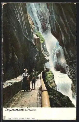 AK Pfäfers, Taminaschlucht