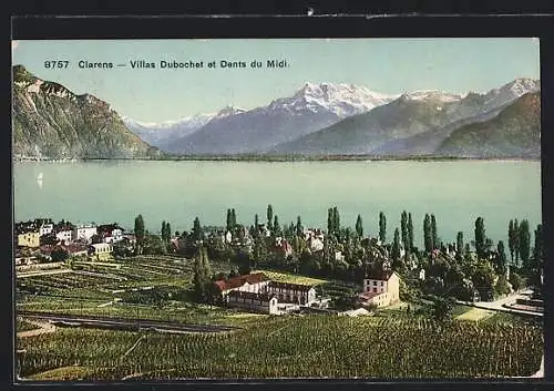 AK Clarens, Villas Dubochet et Dents du Midi