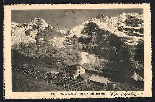 AK Wengen, Wengeralp, Mönch und Jungfrau
