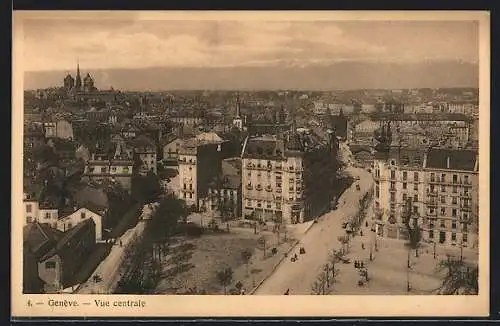 AK Genève, Vue centrale