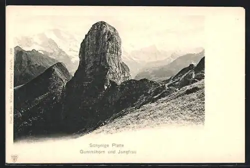 AK Schynige Platte, Gummihorn und Jungfrau