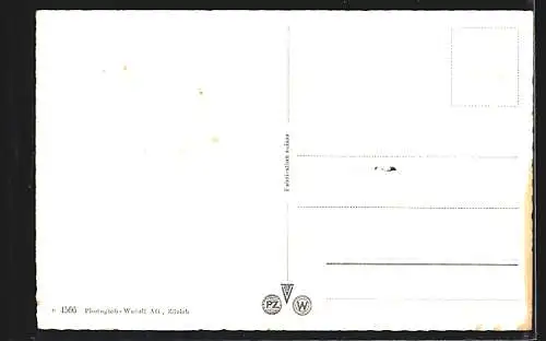 AK Sachseln, Gesamtansicht von einem Berg aus