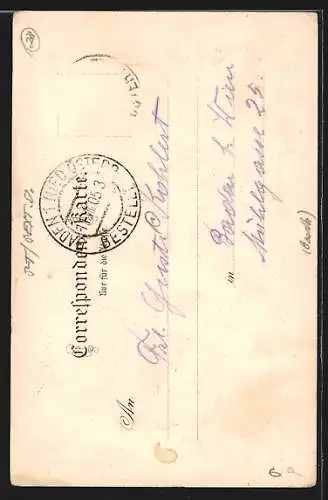 AK Prags, Gasthof Brückele