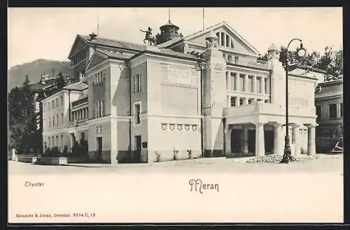 AK Meran, Blick zum Theater