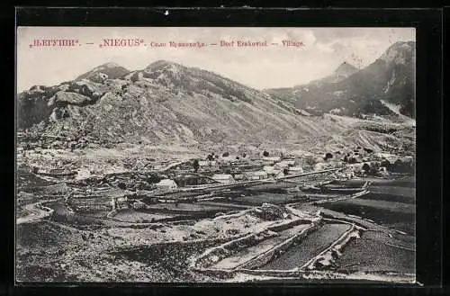 AK Erakovici, Blick auf das Dorf