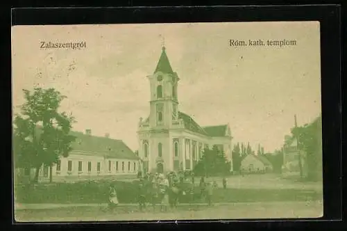 AK Zalaszentgrót, Róm. kath. templom