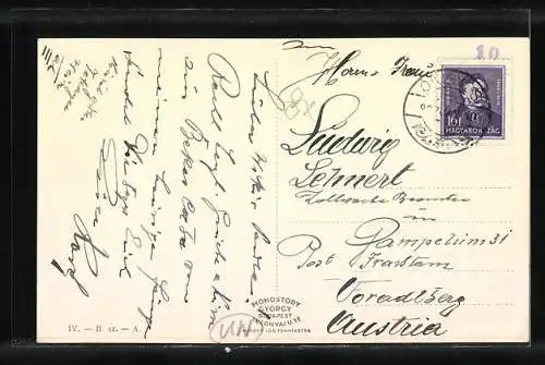 AK Békéscsaba, Ferenc József-tér, Kossuth-tér, Városi strandfürdö, Köröspart