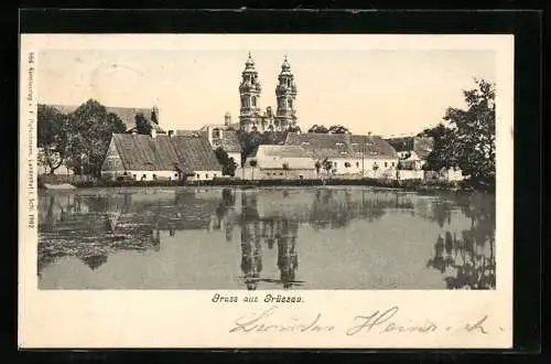 AK Grüssau, Panorama