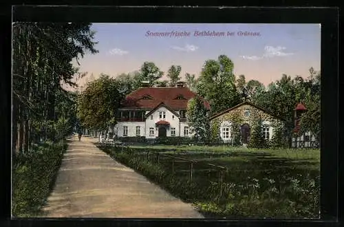 AK Grüssau, Hotel-Pension Bethlehem