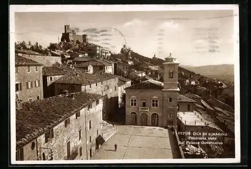 AK San Marino, Panorama visto dal Palazzo Governativo