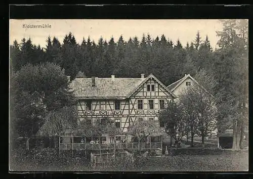 AK Friedrichroda, Gasthaus Klostermühle