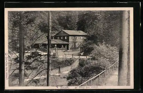 AK Goslar a. H., Gasthaus u. Pension zum Kinderbrunnen