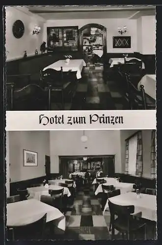 AK Melsungen, Hotel zum Prinzen, Speiseräume