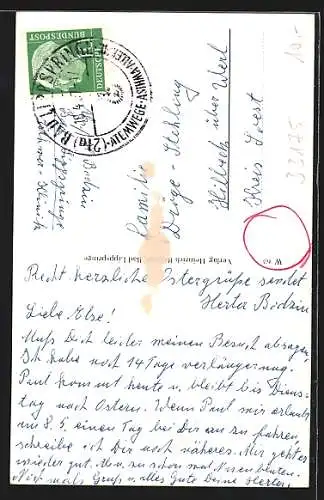 AK Bad Lippspringe, Pension Haus Ottilie