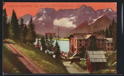 AK Misurina, Lago du Misurina e il Monte Sorapis