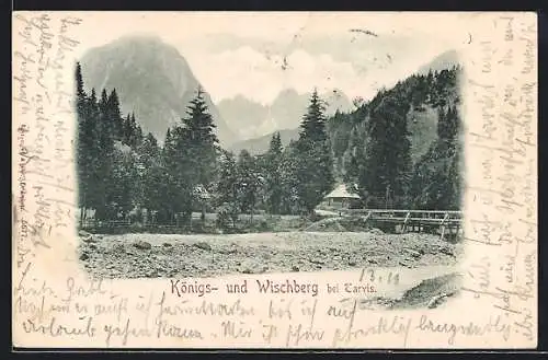 AK Tarvis, Blick auf Königs- & Wischberg