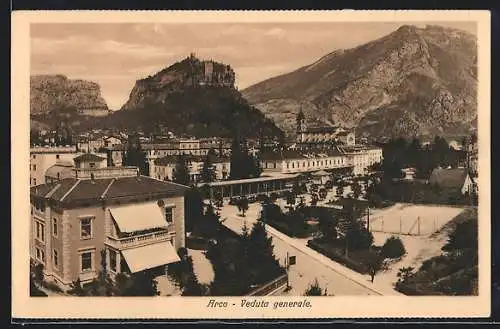 AK Arco, veduta Generale, Teilansicht
