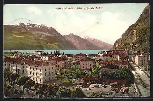 AK Riva /Lago di Garda, Panorama e Monte Baldo