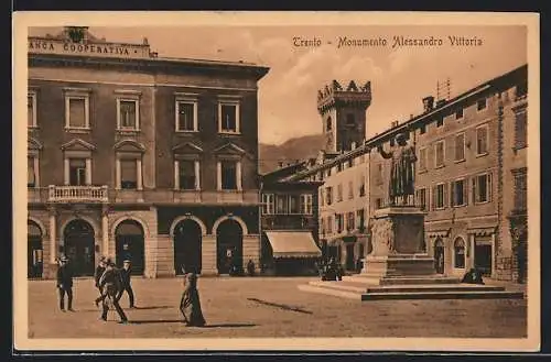 AK Trento, Monumento Alessandro Vittoria