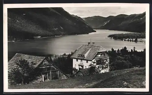 AK Techendorf /Weissensee, Blick auf den See gegen Osten