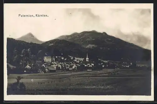 AK Paternion /Kärnten, Ortsansicht aus der Ferne