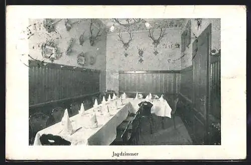 AK Wien, Restaurant St. Hubertus, Jagdzimmer