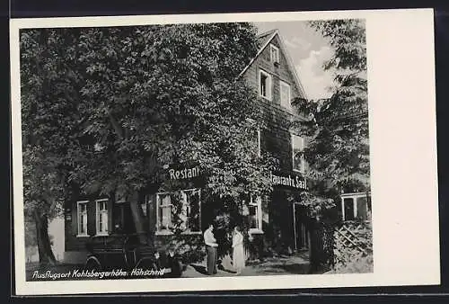 AK Höhscheid, Partie am Restaurant Kohlbergerhöhe