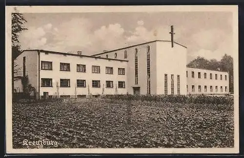 AK Grosskrotzenburg, Missionshaus Kreuzburg der weissen Väter