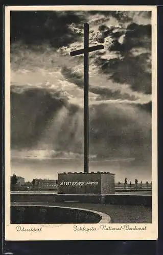 AK Düsseldorf, Schlageter-National-Denkmal