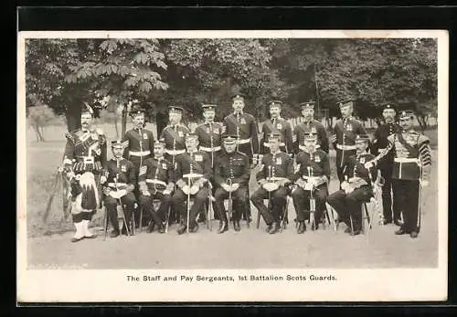 AK The Staff and Pay Sergeants, 1st Batallion Scots Guards