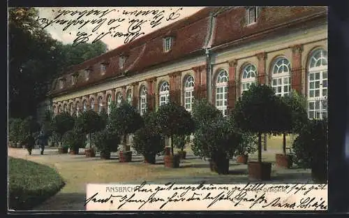 AK Ansbach, Königliche Orangerie