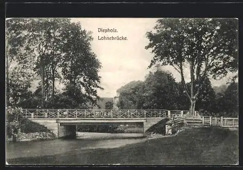 AK Diepholz, Blick auf die Lohnebrücke