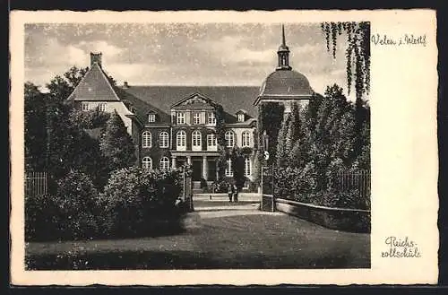 AK Velen, Ansicht der Reichszollschule