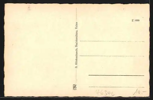 AK Velen, Ansicht der Reichszollschule