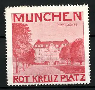 Reklamemarke München, Rot-Kreuz-Platz