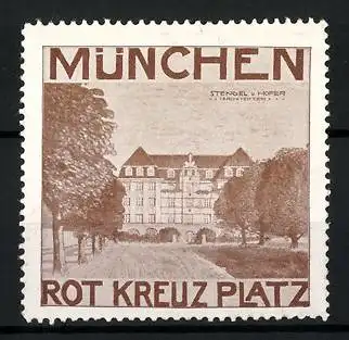 Reklamemarke München, Rot-Kreuz-Platz