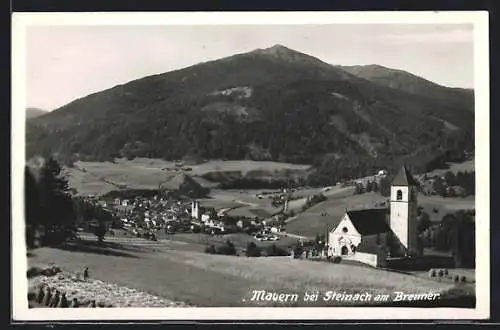 AK Steinach am Brenner, Mauern, Partie bei der Kirche